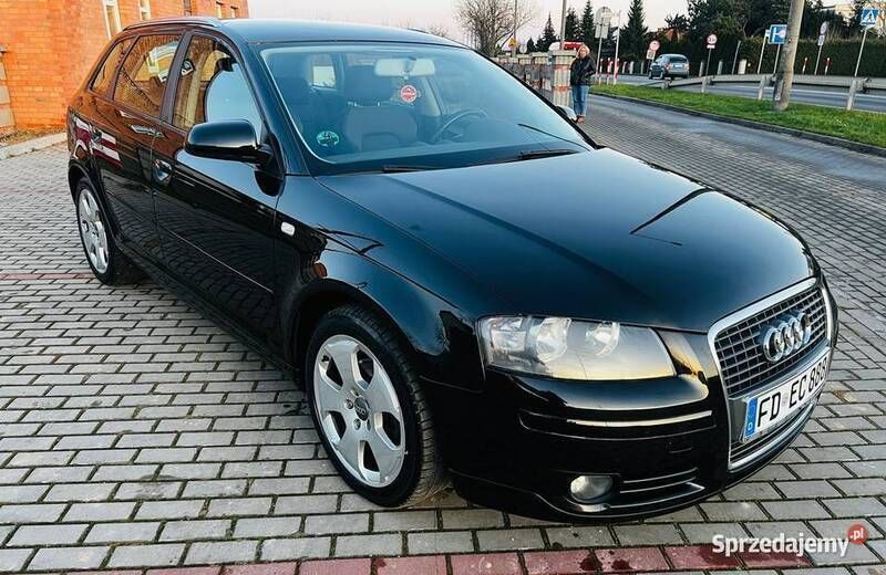 Czarny Używany 2007 Audi A3 Hatchback | 18 900 zł (Uczciwa cena) - Obraz 1/4