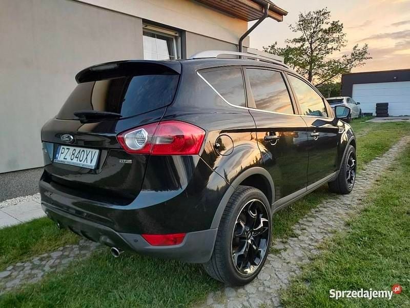 Czarny Używany 2009 Ford Kuga SUV | 30 000 zł (Uczciwa cena) - Obraz 1/4
