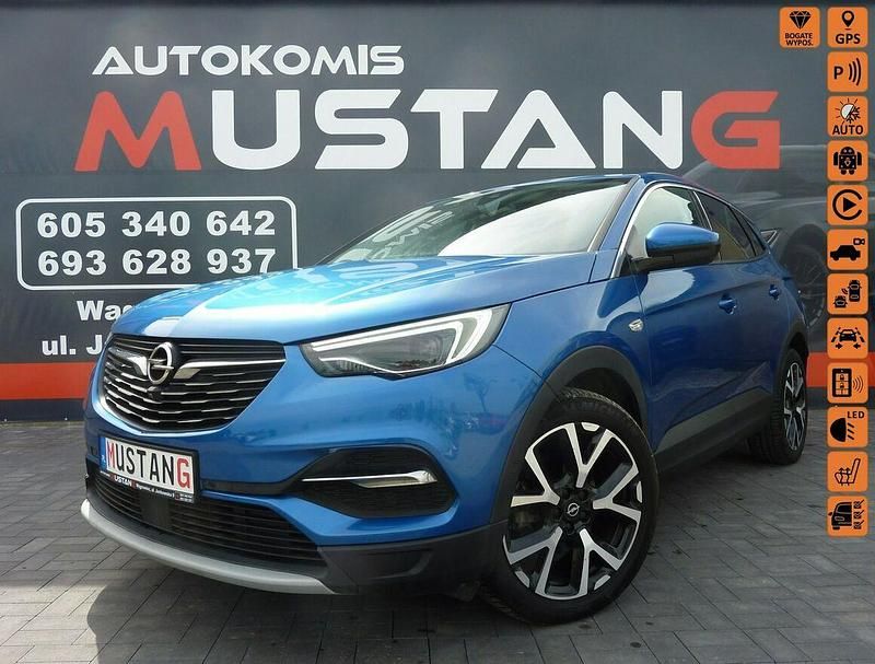 Niebieski Używany 2019 Opel Grandland X SUV | 59 900 zł (Dobra cena) - Obraz 1/4