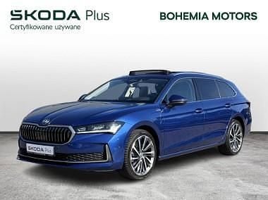 Niebieski Używany 2024 Skoda Superb Kombi | 199 990 zł (Dość drogi) - Obraz 1/4