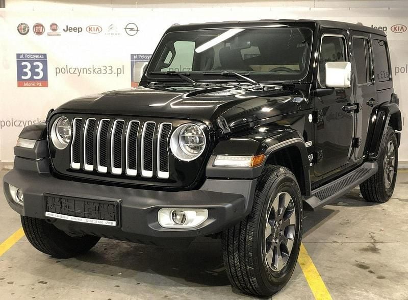 Używany Jeep Wrangler Overland 272 KM (200 kW) 2018 Czarny SUV