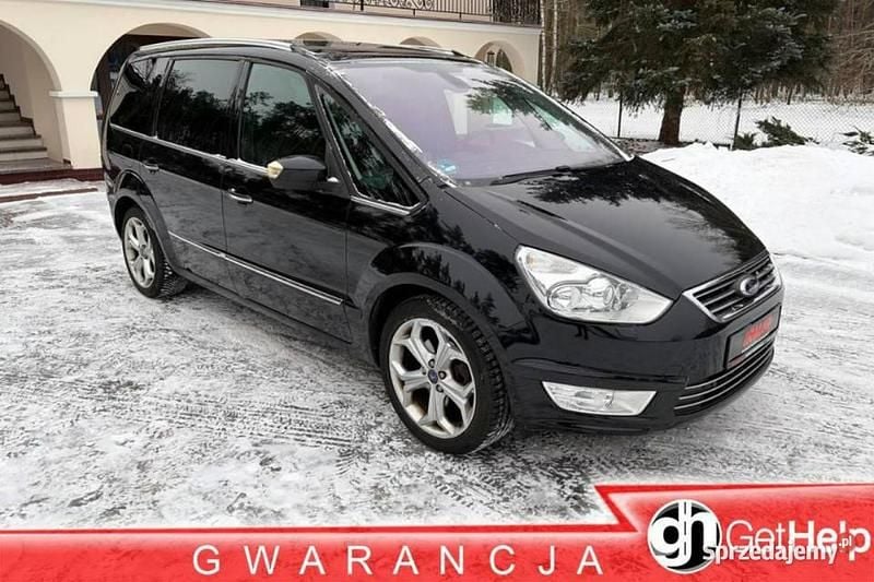 Używany Ford Galaxy Titanium 140 KM (102 kW) 2012 Czarny (metalik) Minivan