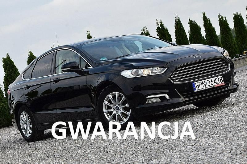 Czarny (metalik) Używany 2016 Ford Mondeo Hatchback | 39 900 zł (Uczciwa cena) - Obraz 1/4