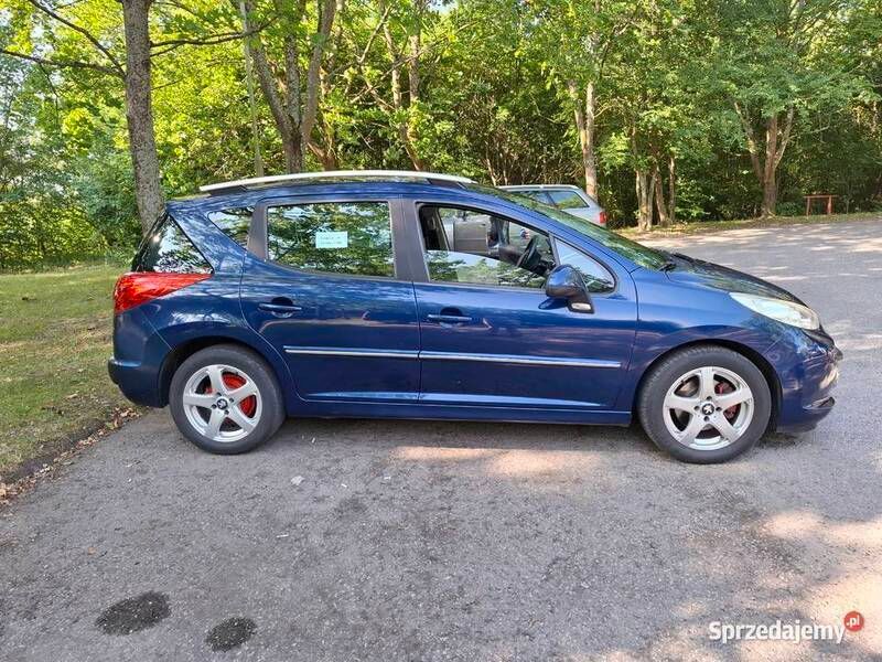 Granatowy Używany 2008 Peugeot 207 Kombi | 15 000 zł (Drogi) - Obraz 1/4