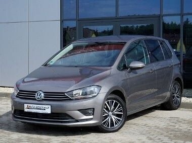 Szary Używany 2016 VW Golf Sportsvan Minivan | 54 999 zł - Obraz 1/4