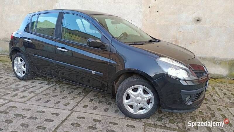 Czarny Używany 2006 Renault Clio III Hatchback | 7950 zł (Uczciwa cena) - Obraz 1/4