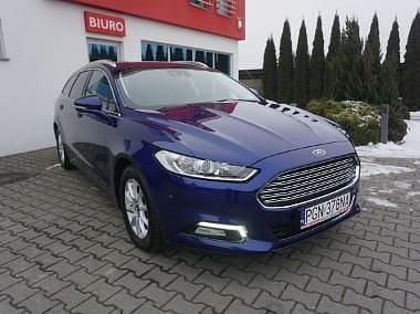 Niebieski Używany 2018 Ford Mondeo Kombi | 58 900 zł (Dość drogi) - Obraz 1/4