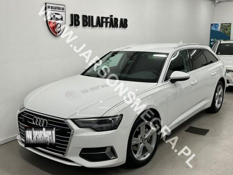 Biały Używany 2019 Audi A6 Kombi | 104 900 zł (Uczciwa cena) - Obraz 1/4