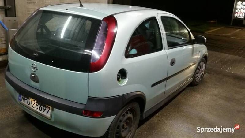 Używany Opel Corsa 2001 Zielony Hatchback