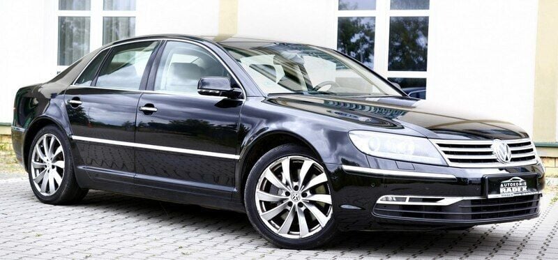 Używany VW Phaeton 239 KM (175 kW) 2013 Czarny Sedan/Limuzyna