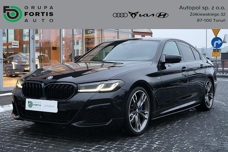 Czarny Używany 2020 BMW 530 M Sport Sedan/Limuzyna | 149 900 zł (Drogi) - Obraz 1/4