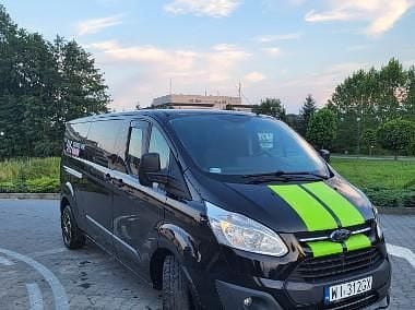 Czarny Używany 2017 Ford Transit Custom Minivan | 64 900 zł (Dobra cena) - Obraz 1/4