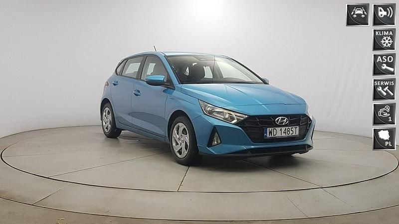 Niebieski Używany 2023 Hyundai i20 Hatchback | 59 850 zł (Uczciwa cena) - Obraz 1/4