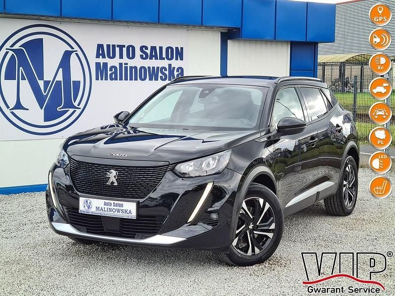 Czarny Używany 2022 Peugeot 2008 SUV | 74 900 zł (Uczciwa cena) - Obraz 1/4