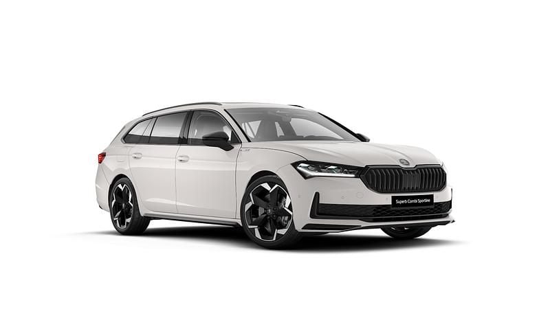 Biel purity niemetalizowany Nowe 2025 Skoda Superb SportLine Kombi | 251 600 zł (Drogi) - Obraz 1/4