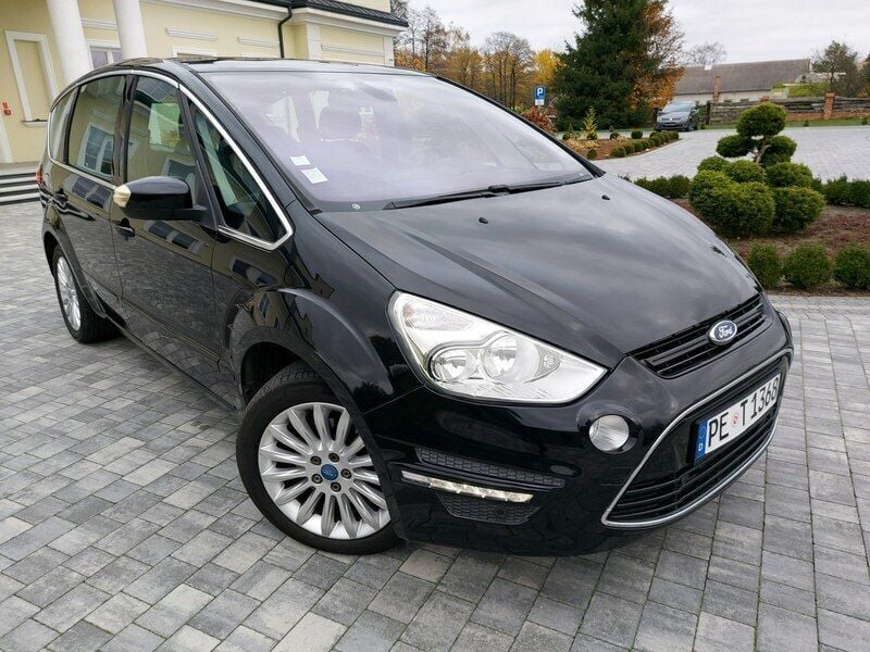 Czarny Używany 2011 Ford S-MAX S Minivan | 30 900 zł (Uczciwa cena) - Obraz 1/4