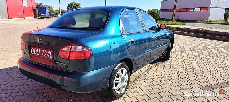 Używany Chevrolet Lanos 99 KM (72 kW) 1999 Zielony Sedan/Limuzyna