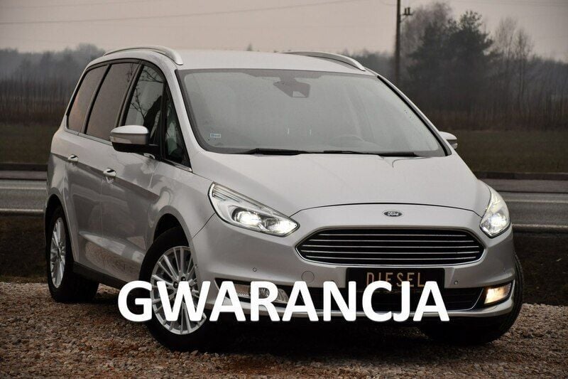 Srebrny (metalik, perła) Używany 2016 Ford Galaxy Minivan | 53 999 zł (Dobra cena) - Obraz 1/4