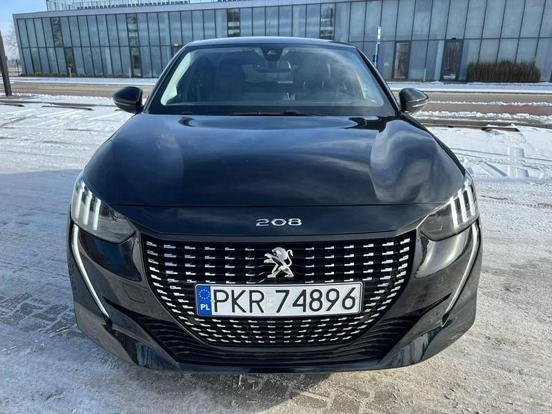 Używany Peugeot 208 101 KM (74 kW) 2021 Czarny Hatchback
