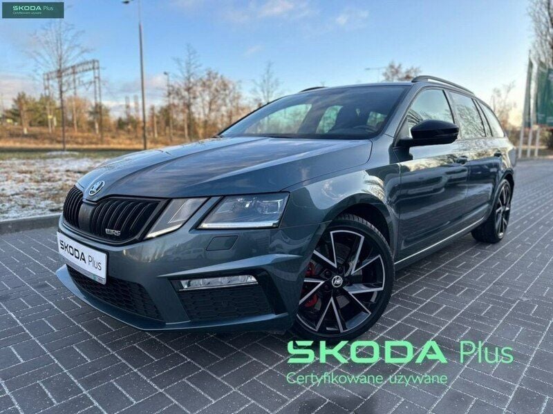 Szary (metalik) Używany 2019 Skoda Octavia Kombi | 97 900 zł (Uczciwa cena) - Obraz 1/4