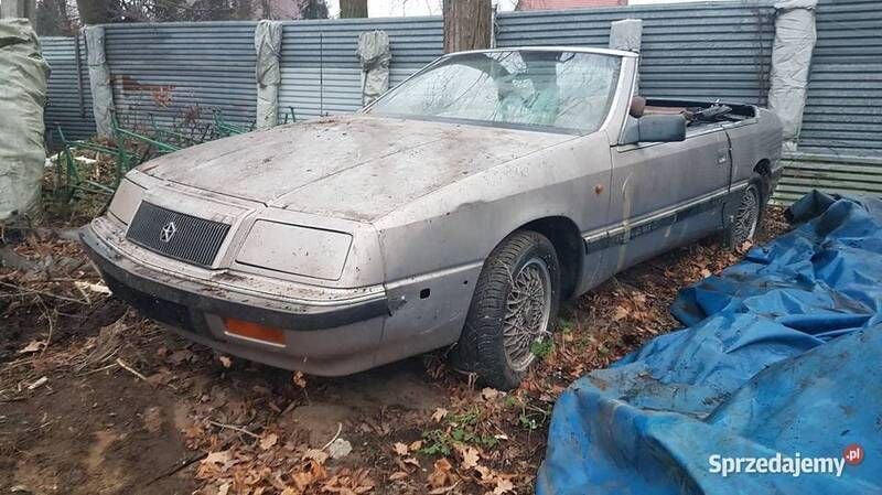 Używany 1989 Chrysler Le Baron Kabriolet | 4900 zł - Obraz 1/4
