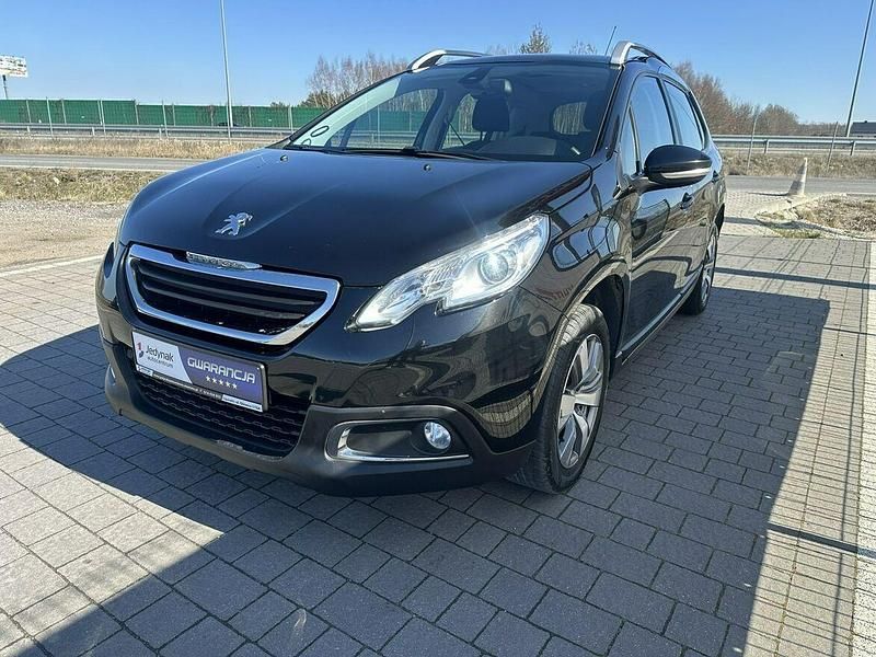 Czarny Używany 2015 Peugeot 2008 SUV | 29 800 zł (Dość drogi) - Obraz 1/4