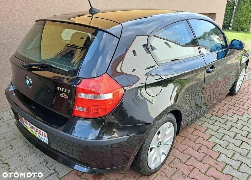 Używany BMW 116 122 KM (89 kW) 2008 Czarny Hatchback