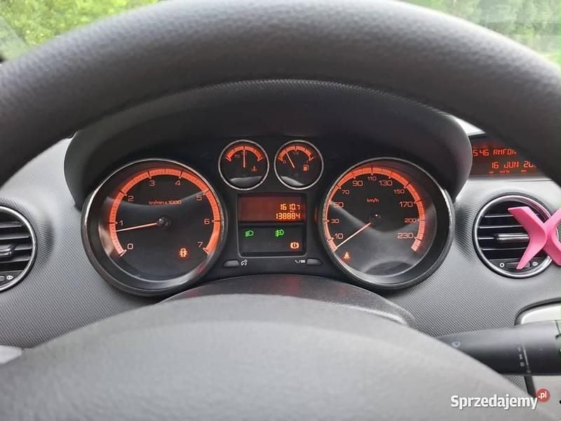 Używany Peugeot 308 2009 Czarny Hatchback