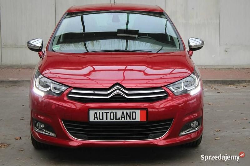 Czerwony (metalik) Używany 2016 Citroën C4 Exclusive Hatchback | 33 333 zł (Uczciwa cena) - Obraz 1/4