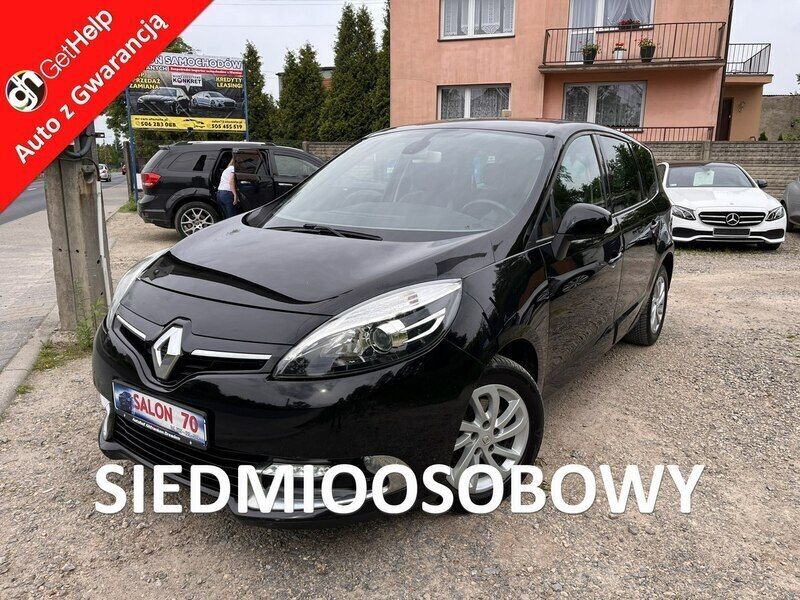 Czarny Używany 2014 Renault Grand Scénic III Minivan | 25 900 zł (Uczciwa cena) - Obraz 1/4