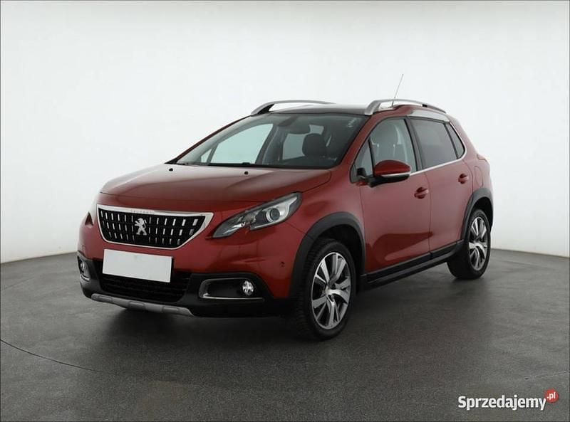 Używany Peugeot 2008 2016 Bordowy SUV