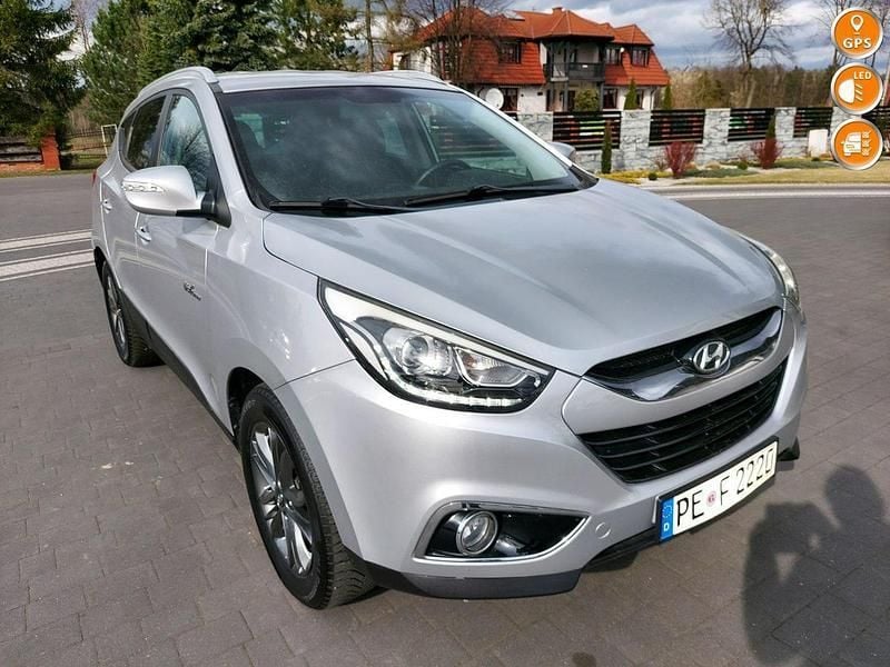 Brązowobeżowy Używany 2014 Hyundai ix35 SUV | 46 900 zł (Dość drogi) - Obraz 1/4