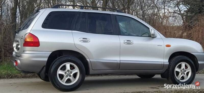 Srebrny Używany 2002 Hyundai Santa Fe SUV | 10 000 zł (Uczciwa cena) - Obraz 1/4