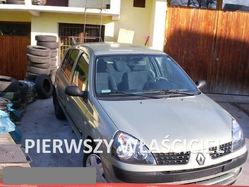 Zielony Używany 2003 Renault Clio II Hatchback | 7700 zł (Uczciwa cena) - Obraz 1/4