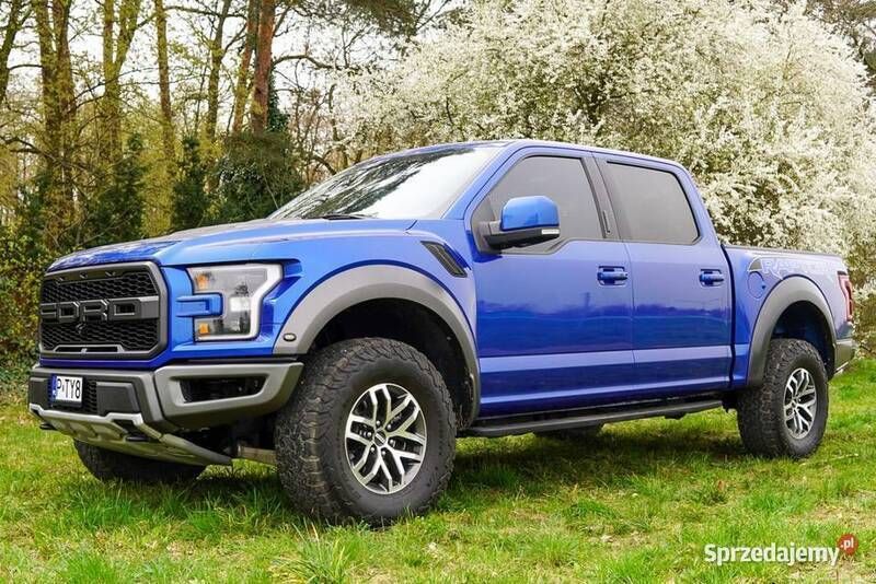 Niebieski Używany 2017 Ford F-150 Performance Edition Pickup | 199 000 zł - Obraz 1/4