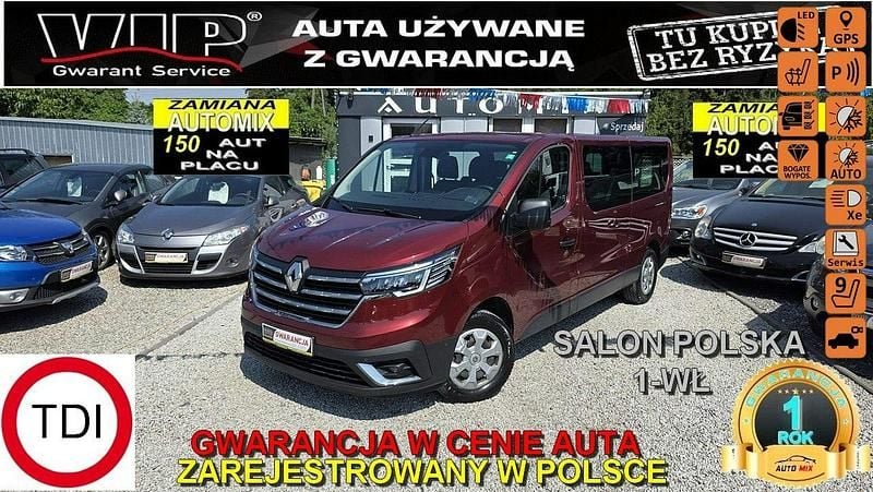 Bordowy Używany 2023 Renault Trafic Van | 123 600 zł - Obraz 1/4