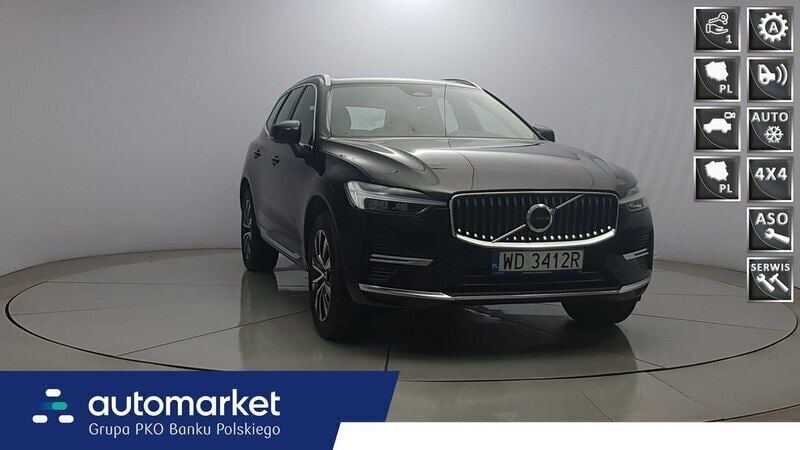 Czarny Używany 2022 Volvo XC60 Plus SUV | 177 850 zł (Drogi) - Obraz 1/4