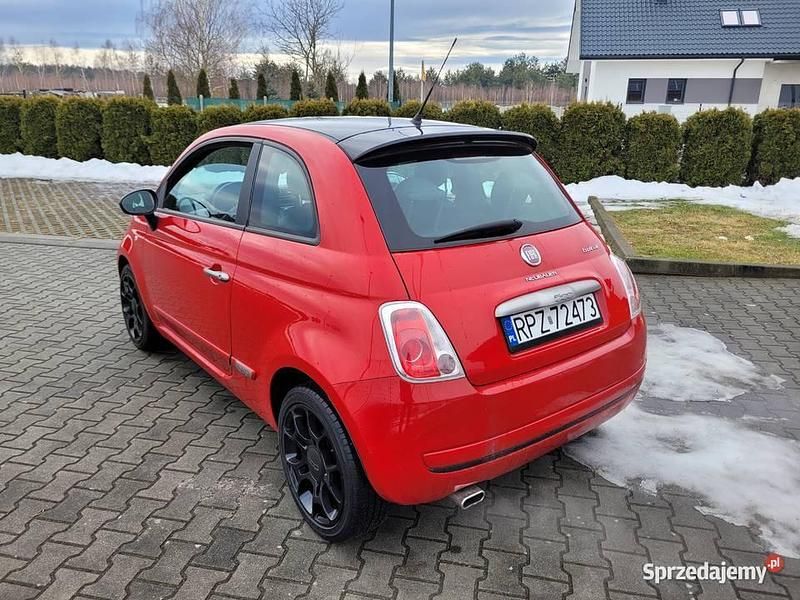 Używany Fiat 500 2012 Czerwony Sedan/Limuzyna