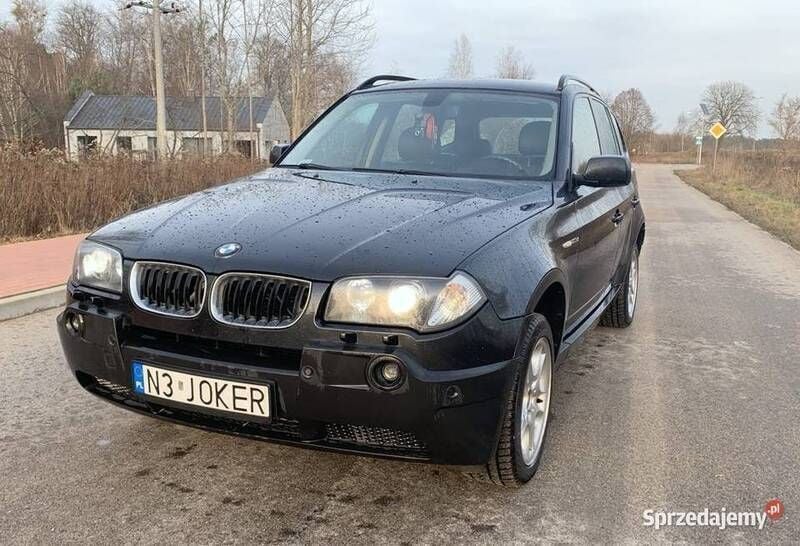 Czarny Używany 2005 BMW X3 SUV | 23 900 zł (Drogi) - Obraz 1/4