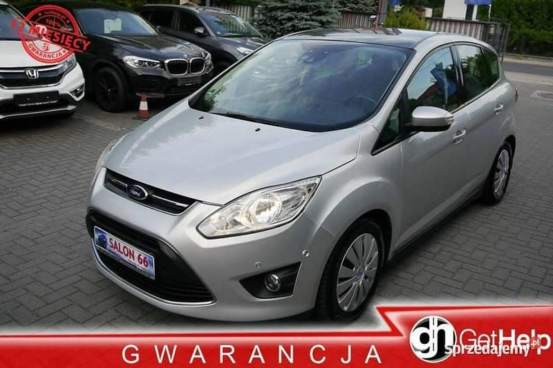Srebrny (metalik) Używany 2014 Ford C-MAX Minivan | 27 600 zł (Dobra cena) - Obraz 1/4