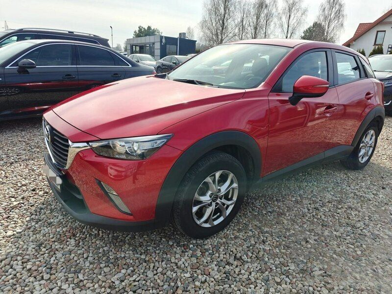 Używany Mazda CX-3 121 KM (88 kW) 2018 Bordowy (metalik) SUV