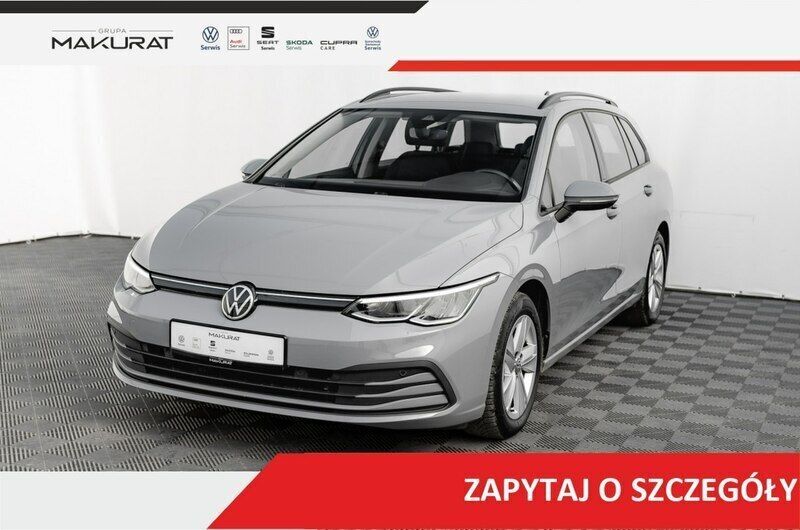 Szary Używany 2021 VW Golf VIII Life Kombi | 54 800 zł (Uczciwa cena) - Obraz 1/4