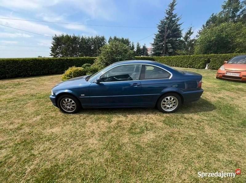 Niebieski Używany 1999 BMW 320 Coupe | 10 000 zł (Uczciwa cena) - Obraz 1/4