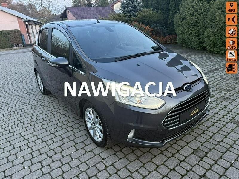 Czarny Używany 2014 Ford B-MAX Minivan | 21 900 zł (Uczciwa cena) - Obraz 1/4