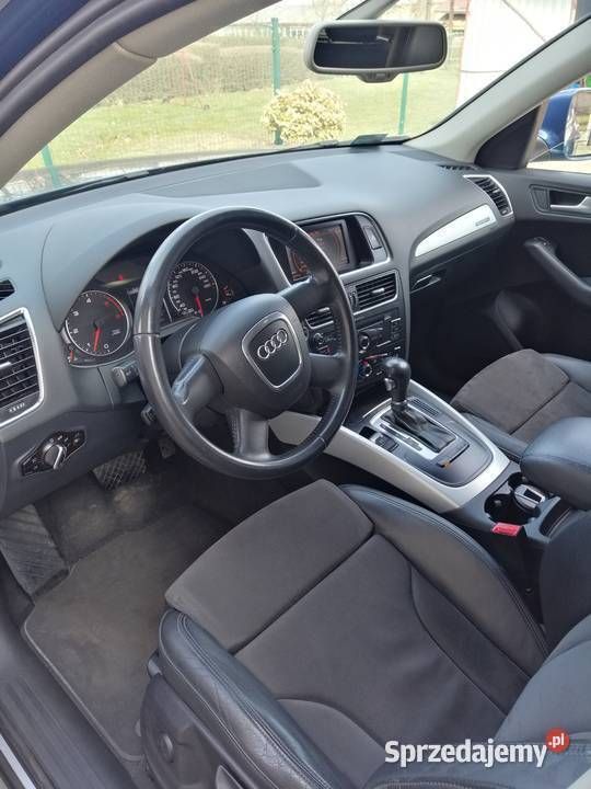 Niebieski Używany 2009 Audi Q5 S-Line SUV | 46 700 zł (Uczciwa cena) - Obraz 1/4