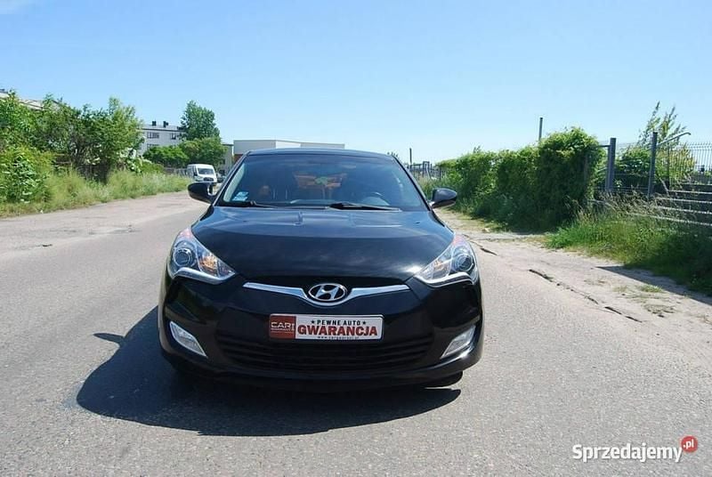Czarny Używany 2014 Hyundai Veloster Hatchback | 29 000 zł - Obraz 1/4