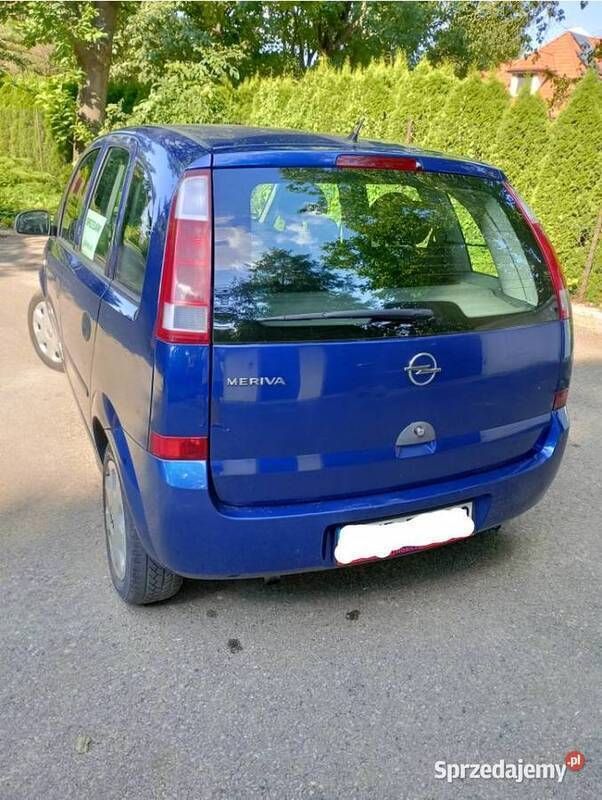 Niebieski Używany 2003 Opel Meriva Minivan | 6700 zł - Obraz 1/4