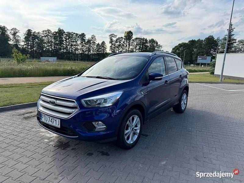 Niebieski Używany 2017 Ford Kuga Titanium SUV | 47 700 zł (Dobra cena) - Obraz 1/4