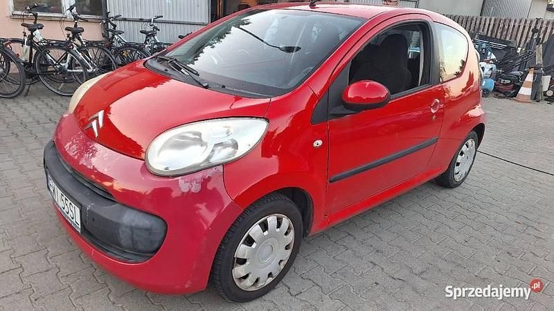 Czerwony Używany 2006 Citroën C1 Hatchback | 3500 zł (Super Cena) - Obraz 1/4