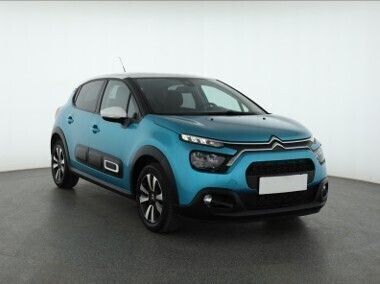 Niebieski Używany 2023 Citroën C3 PureTech Hatchback | 54 999 zł (Uczciwa cena) - Obraz 1/4